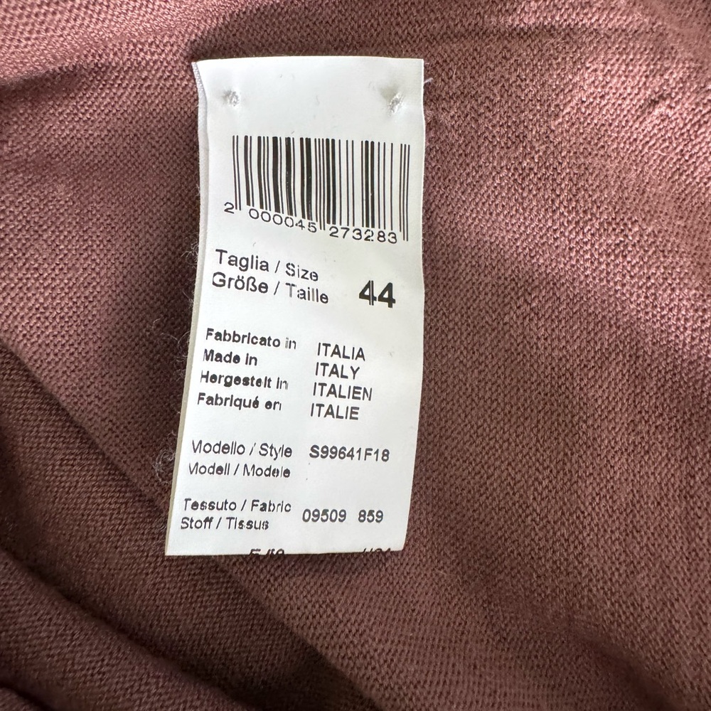 Peserico Dusty Rose Knit Fabric - Picture 5 of 10